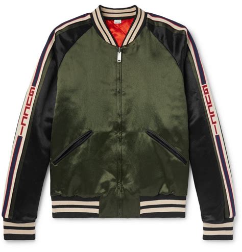 gucci green bomber jacket|Gucci bomber jacket in kenya.